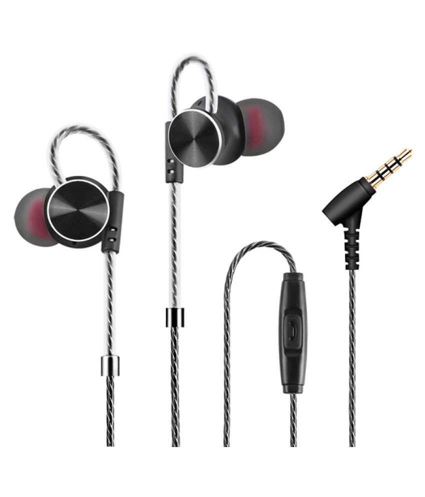 WowObjects Earphone Metal InEar Noise Reduction Headset Super