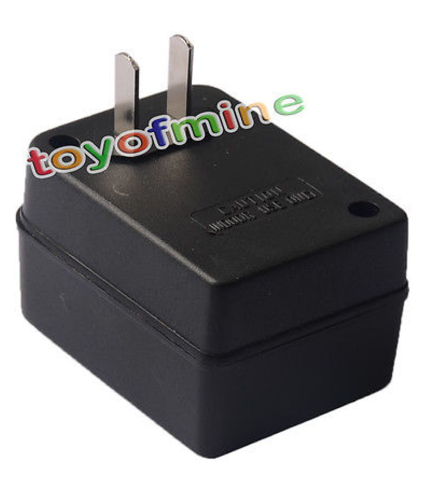 Buy WowObjects New Black Step Up Voltage Travel Converter AC Adapter