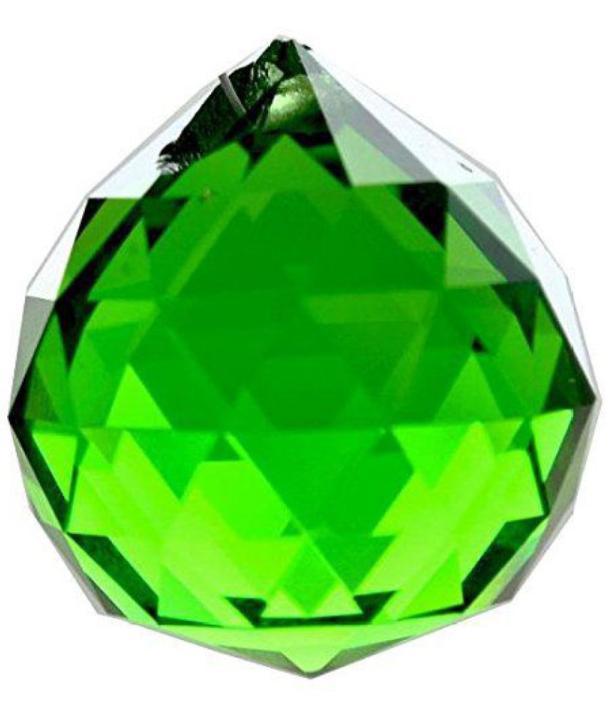     			Sagar Collection Green Crystal Ball