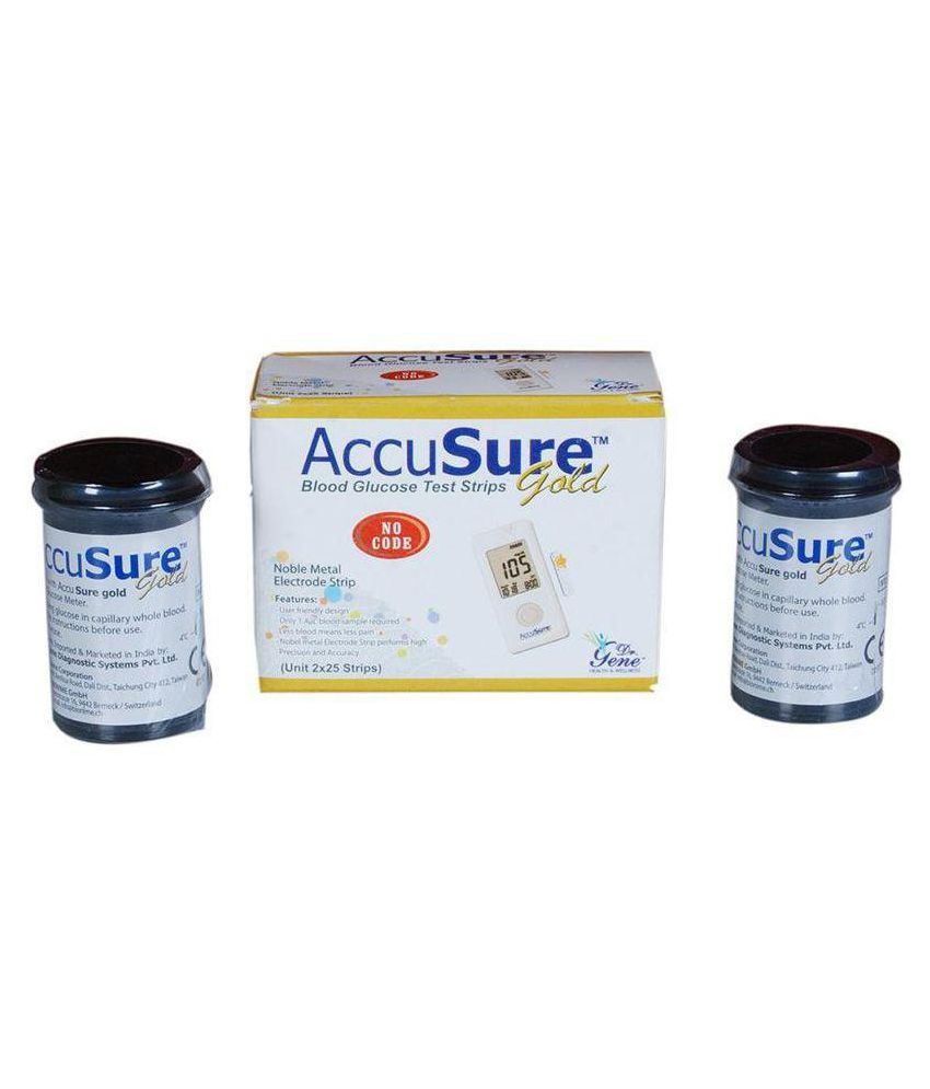     			Accusure Accusure Gold 100 Test Strips