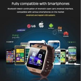 rooq dz09 smart watch