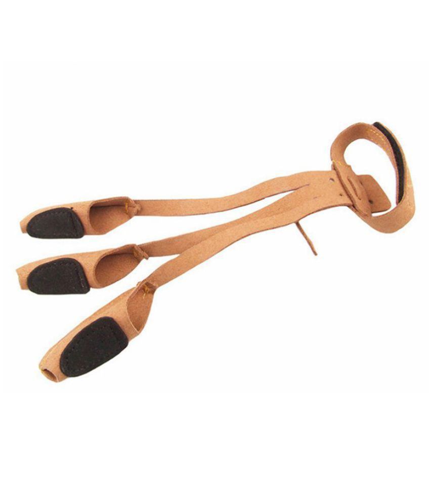 Futaba Finger Tab Glove for Recurve Hunting Bow Brown Buy Futaba