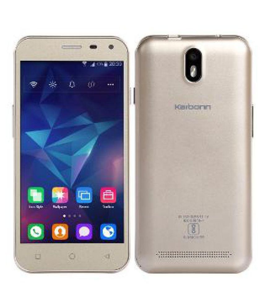 Karbonn Aura 6 Turbo 8gb 1 Gb Gold Mobile Phones Online At