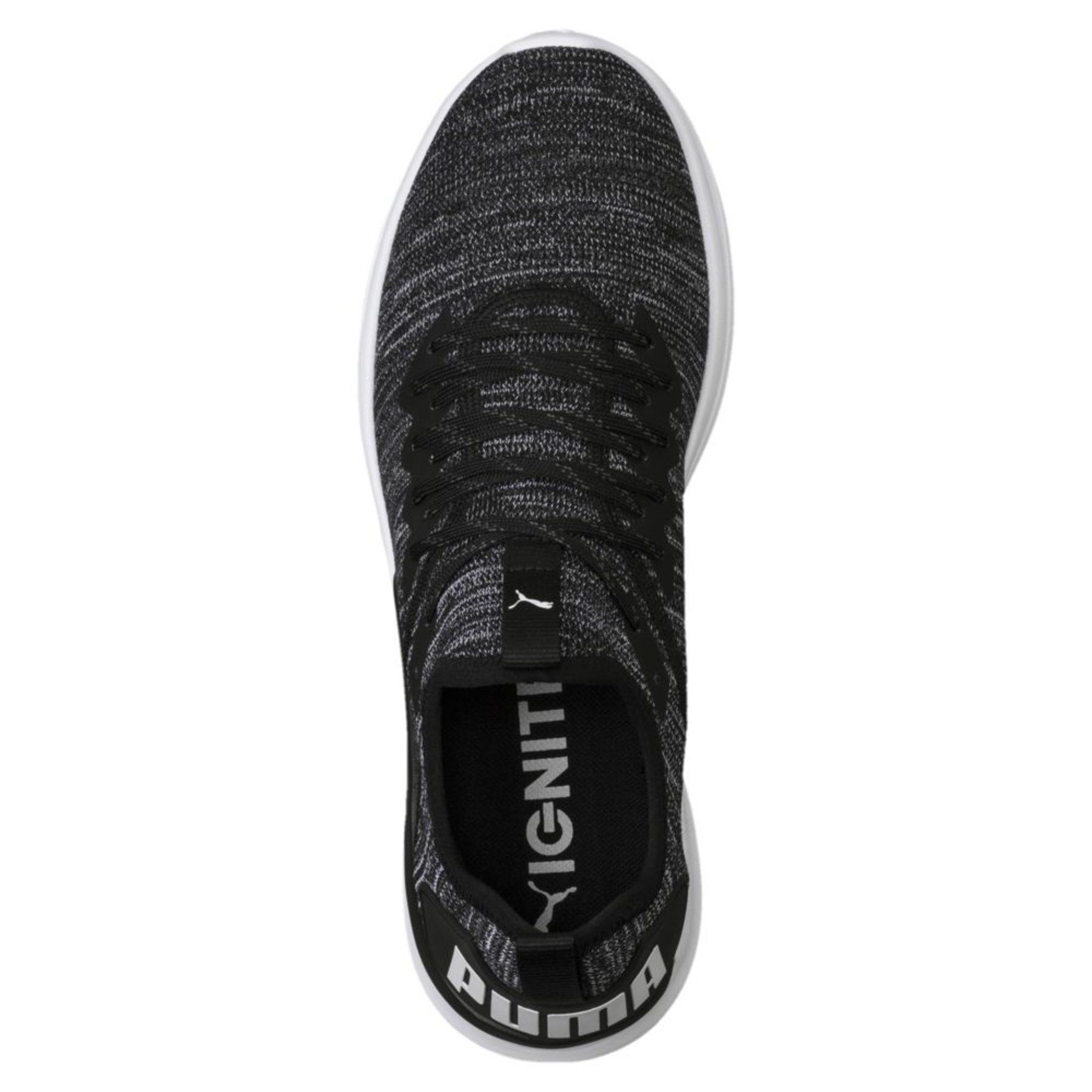 puma ignite flash evoknit black