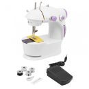 Ming Hui 4 in 1 Mini Sewing Machine with Foot Pedal, Bobbin & Adapter