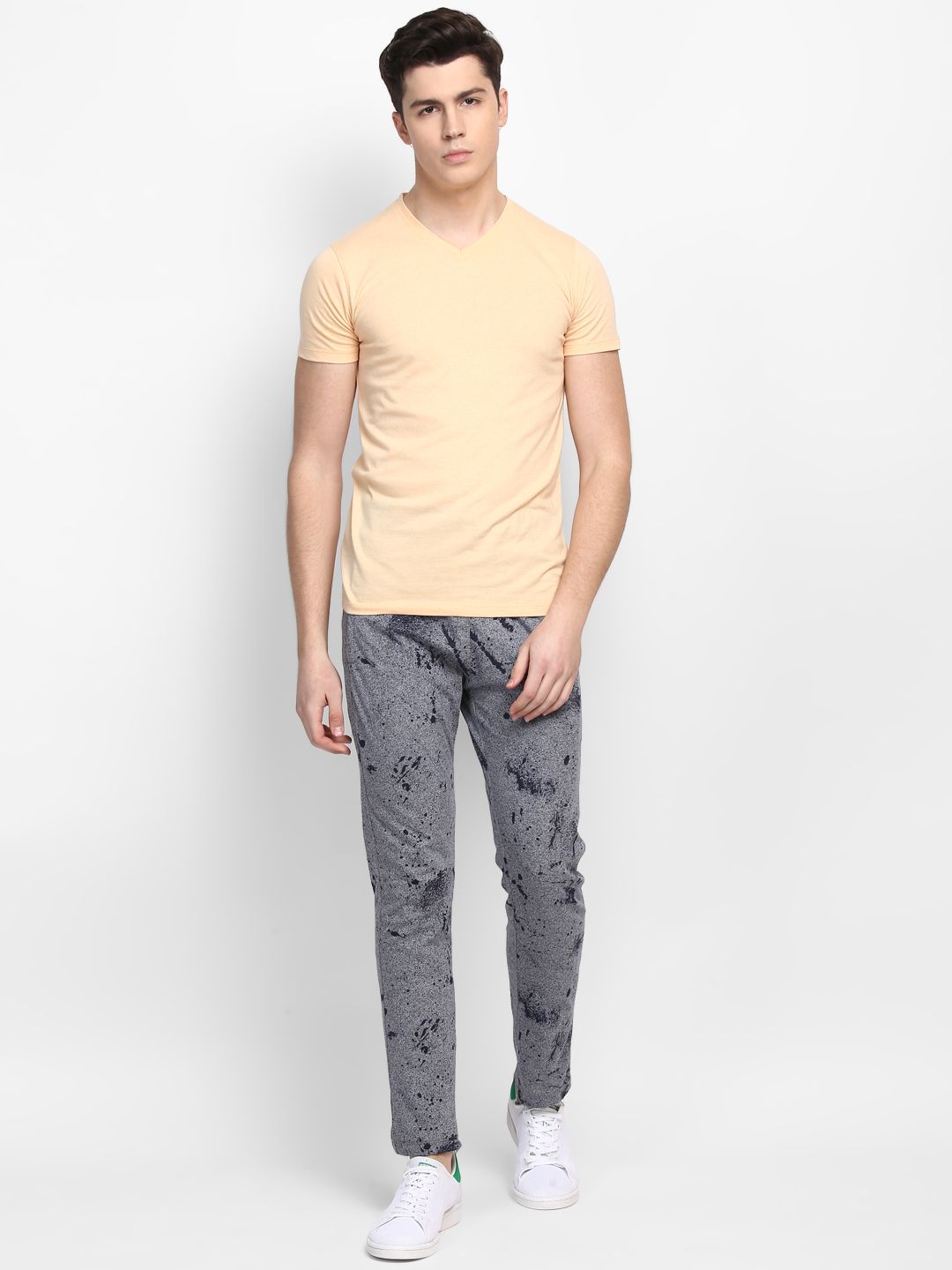 cotton blend joggers for men