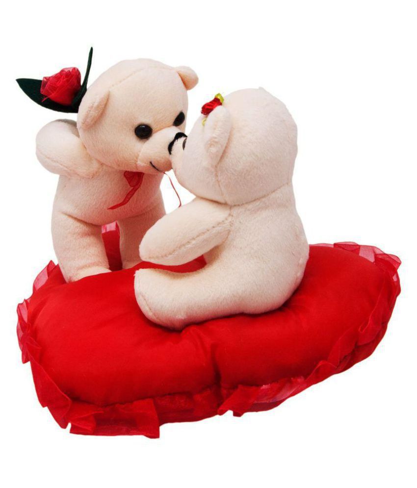 Angels Store Kissing Couple Teddy Bear with Red Rose - Buy Angels Store ...