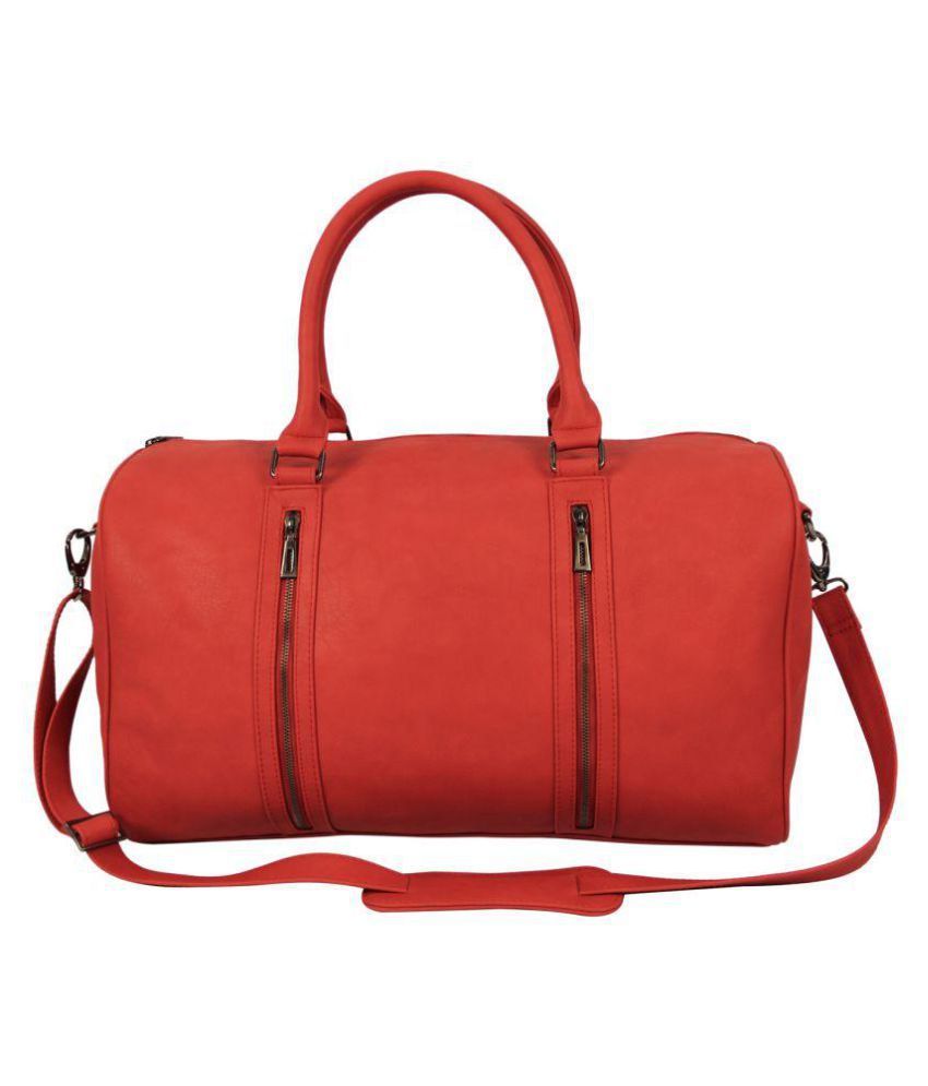 Download Mohawk Red Solid Duffle Bag - Buy Mohawk Red Solid Duffle ...