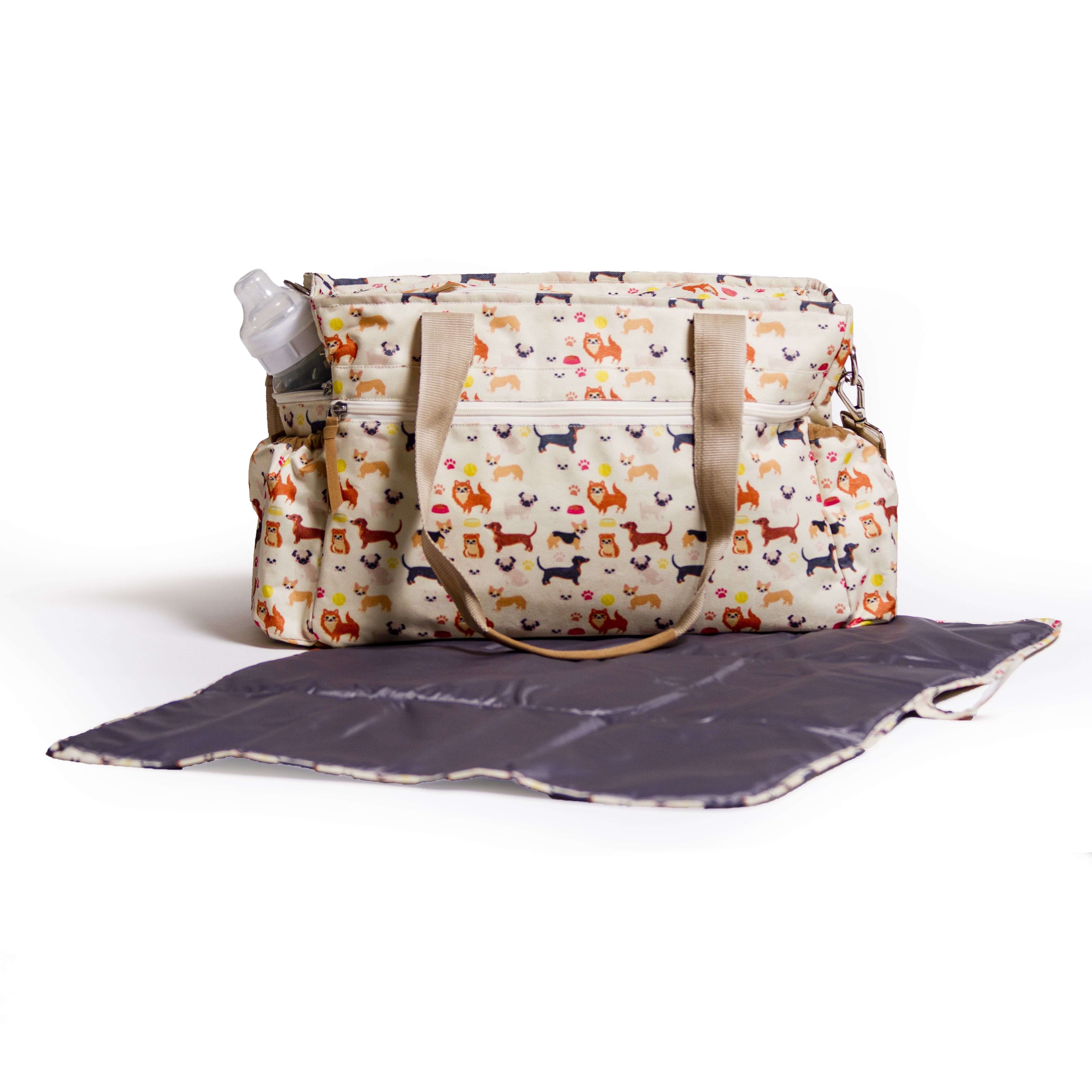 Baby Jalebi Pink Canvas Diaper Bag ( 27 cm Buy Baby Jalebi Pink Canvas