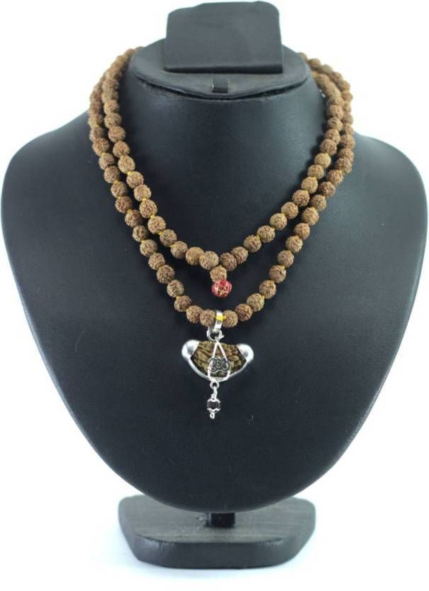     			Shivoham 1 Mukhi Rudraksha Silver Pendant 1 Face Rudraksha