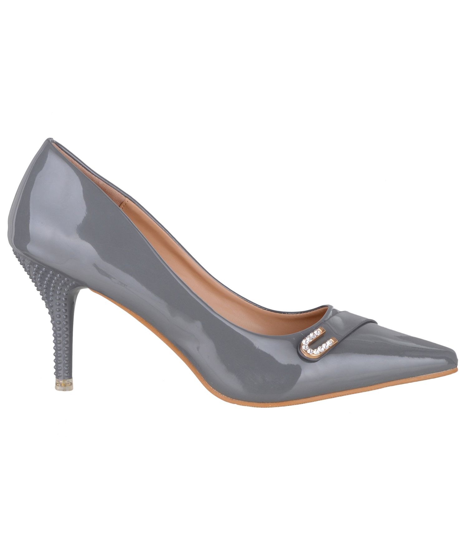 gray stilettos