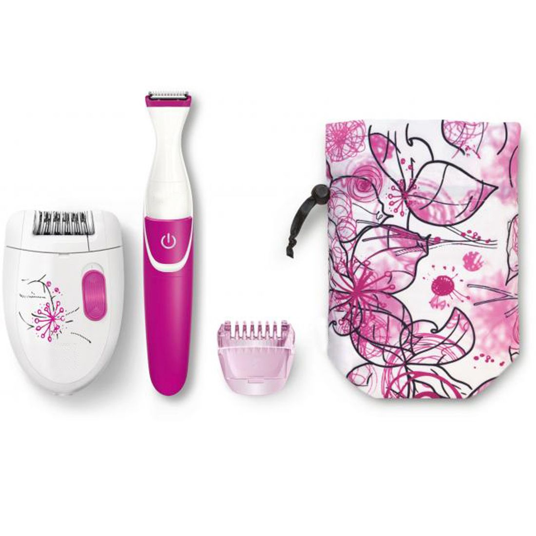 Jm PHILIPS 2 in 1 Corded Epilator Shaver Hair Trimmer Clipper Body