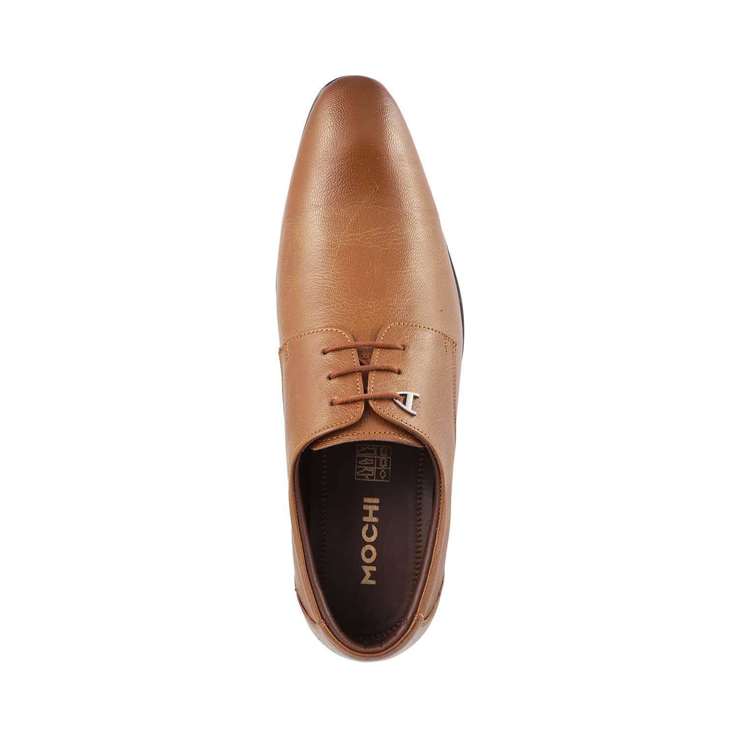 mochi tan formal shoes