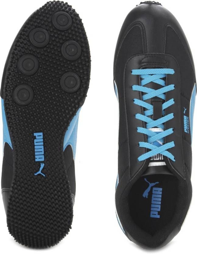 blue puma running shoes