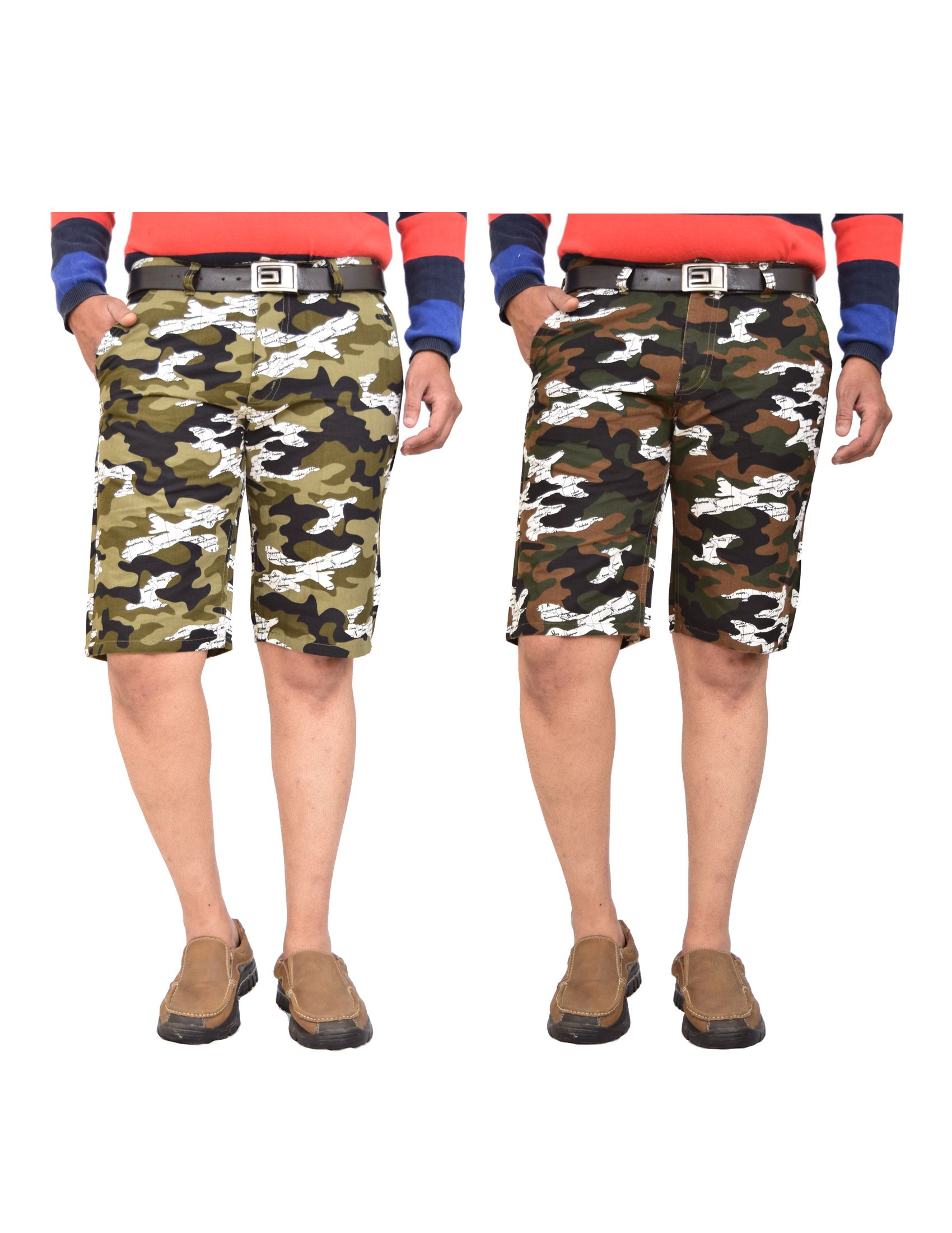     			American Noti Multi Shorts 2 shorts