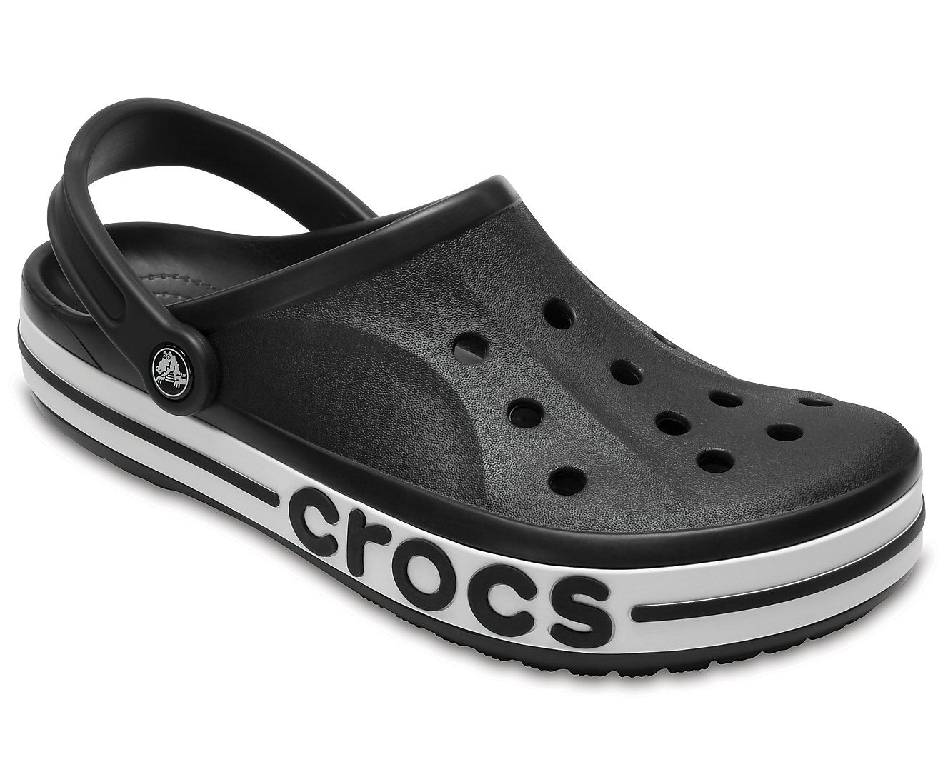 Crocs Roomy Fit Bayaband Black Floater 