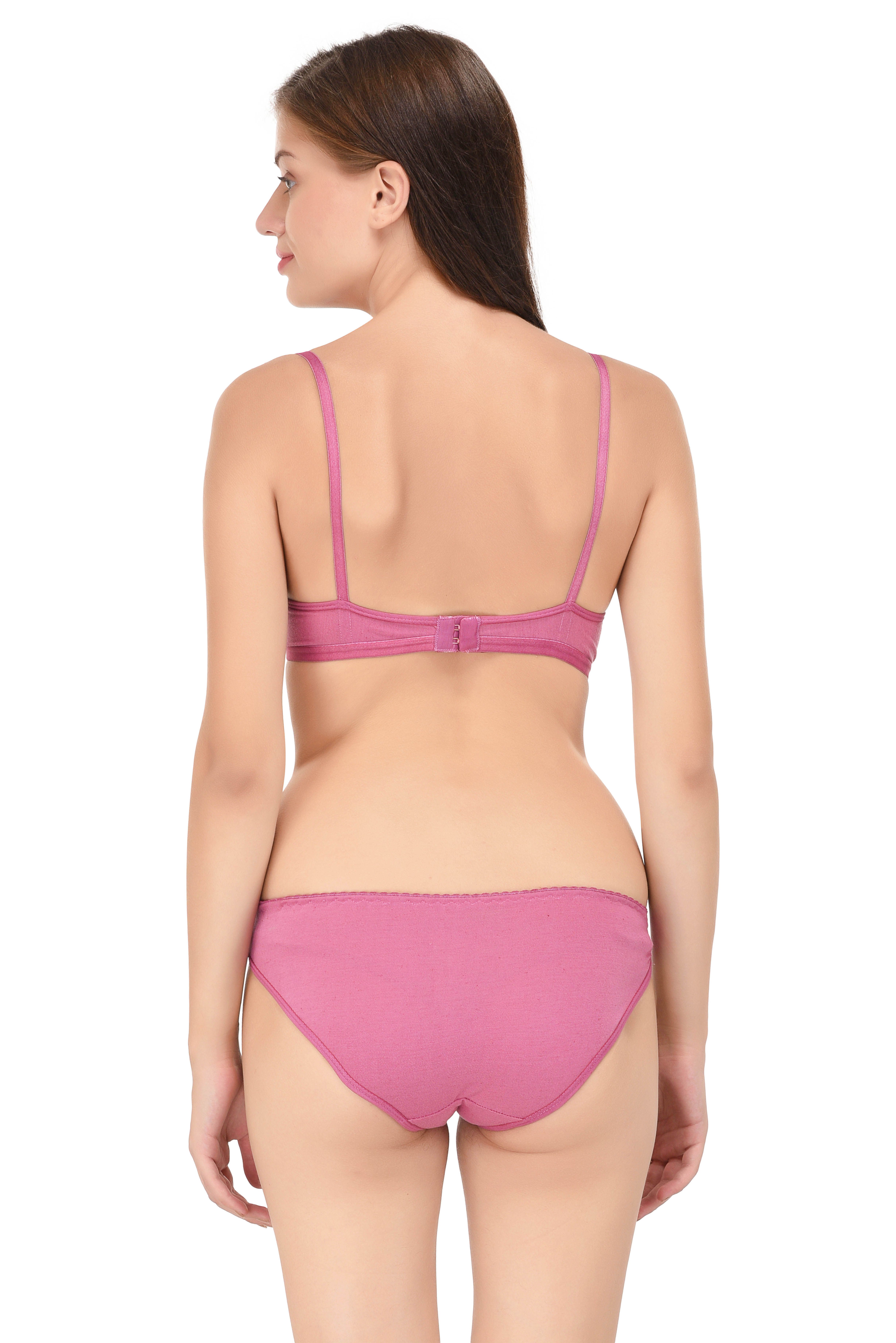 Buy Lizaray Cotton Bra And Panty Set Online At Best Prices In India Snapdeal 0172