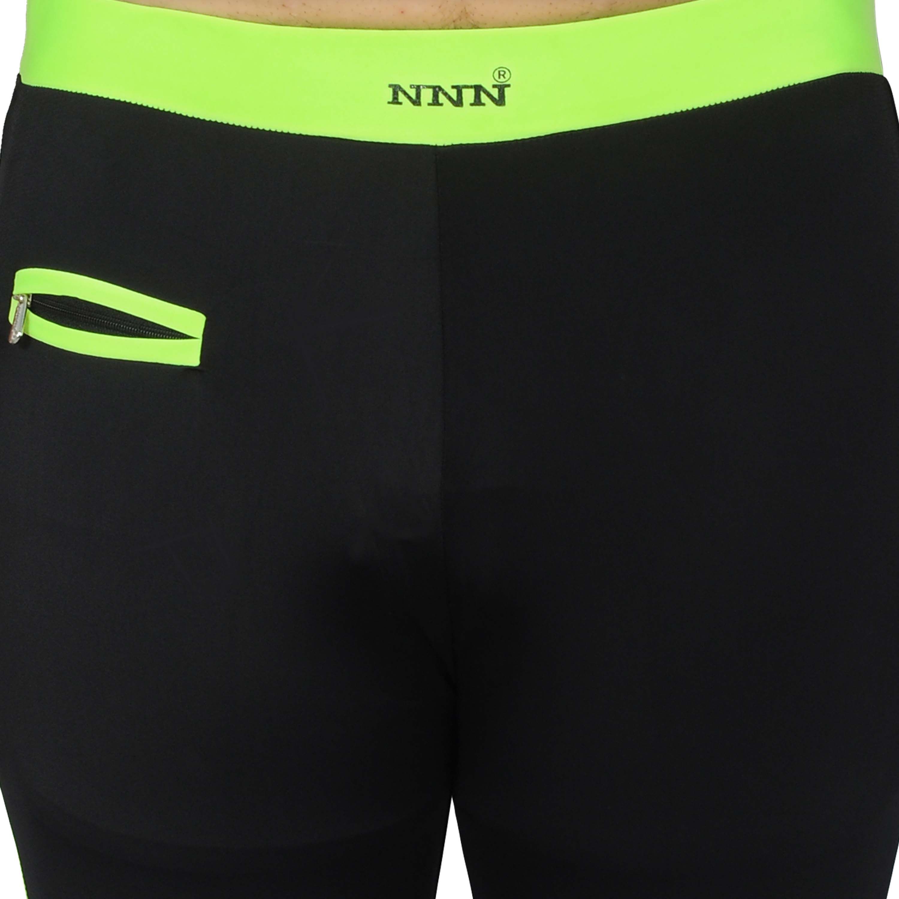 NNN Black Polyester Lycra Trunk Single Buy NNN Black Polyester Lycra
