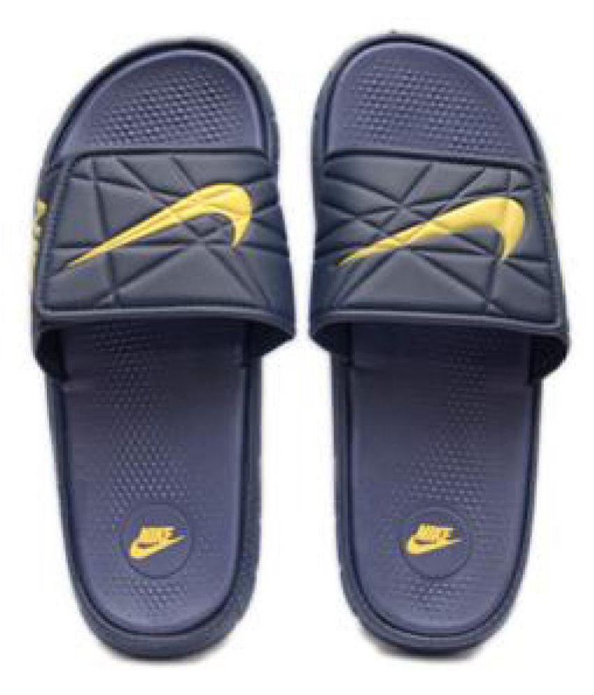 Nike MEN'S NEW SLIPPERS (113408) Navy Slide Flip flop Price in India- Buy Nike MEN'S NEW 