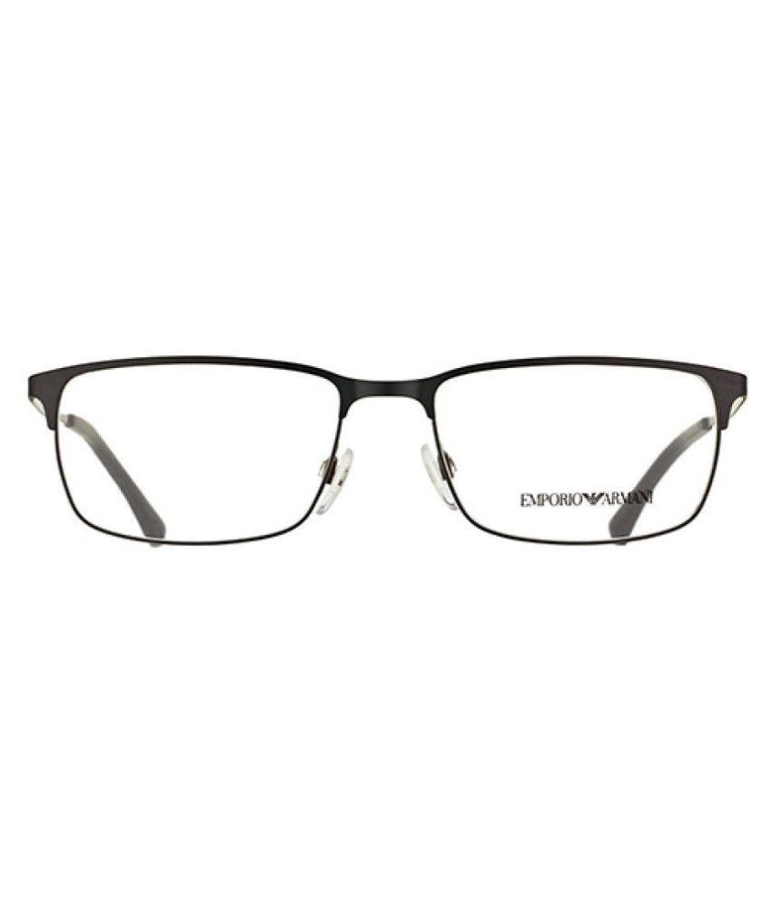 Emporio Armani Black Rectangle Spectacle Frame EA 1042 3127 - Buy ...