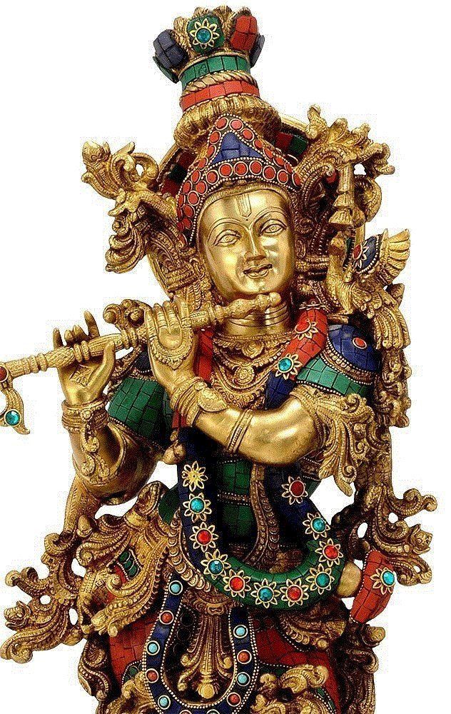 Kartique Krishna Brass Idol: Buy Kartique Krishna Brass Idol at Best