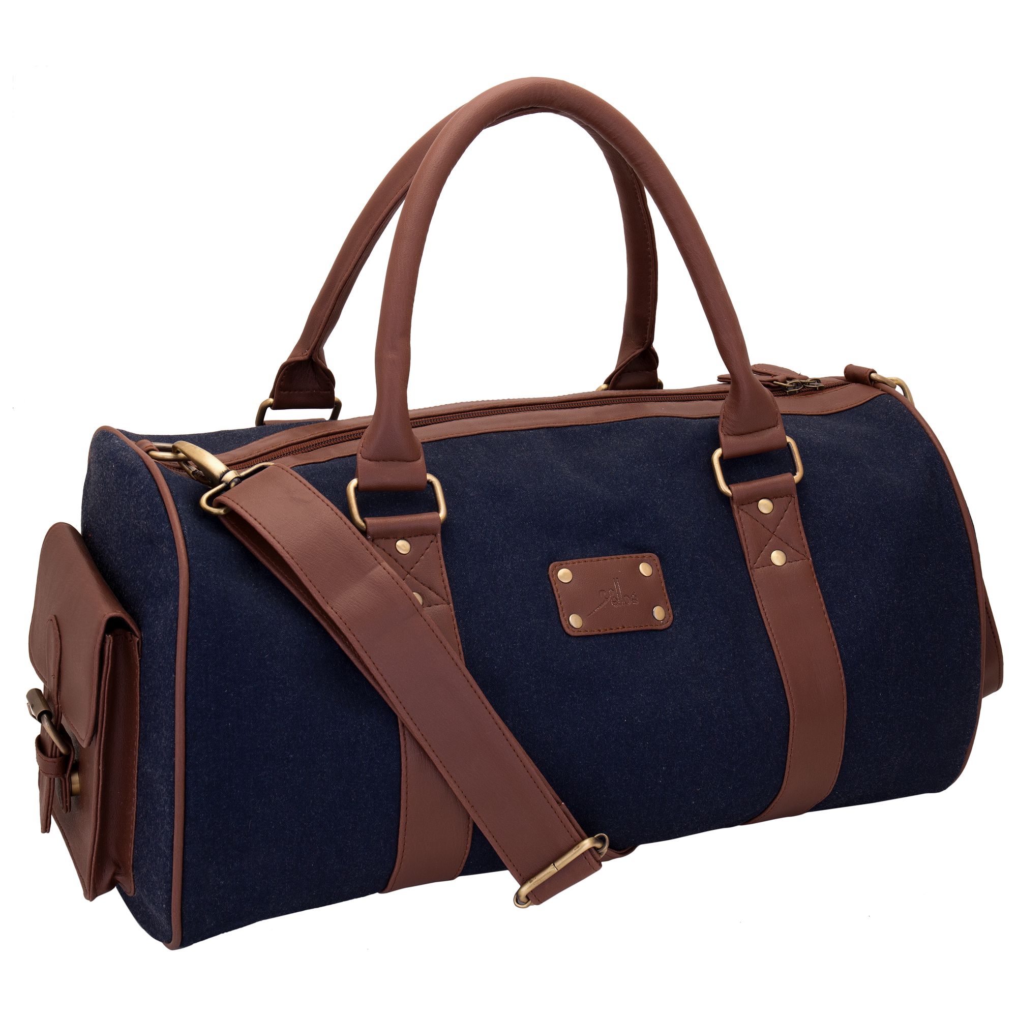 Yelloe Blue Duffle Bag - Buy Yelloe Blue Duffle Bag Online at Low Price ...