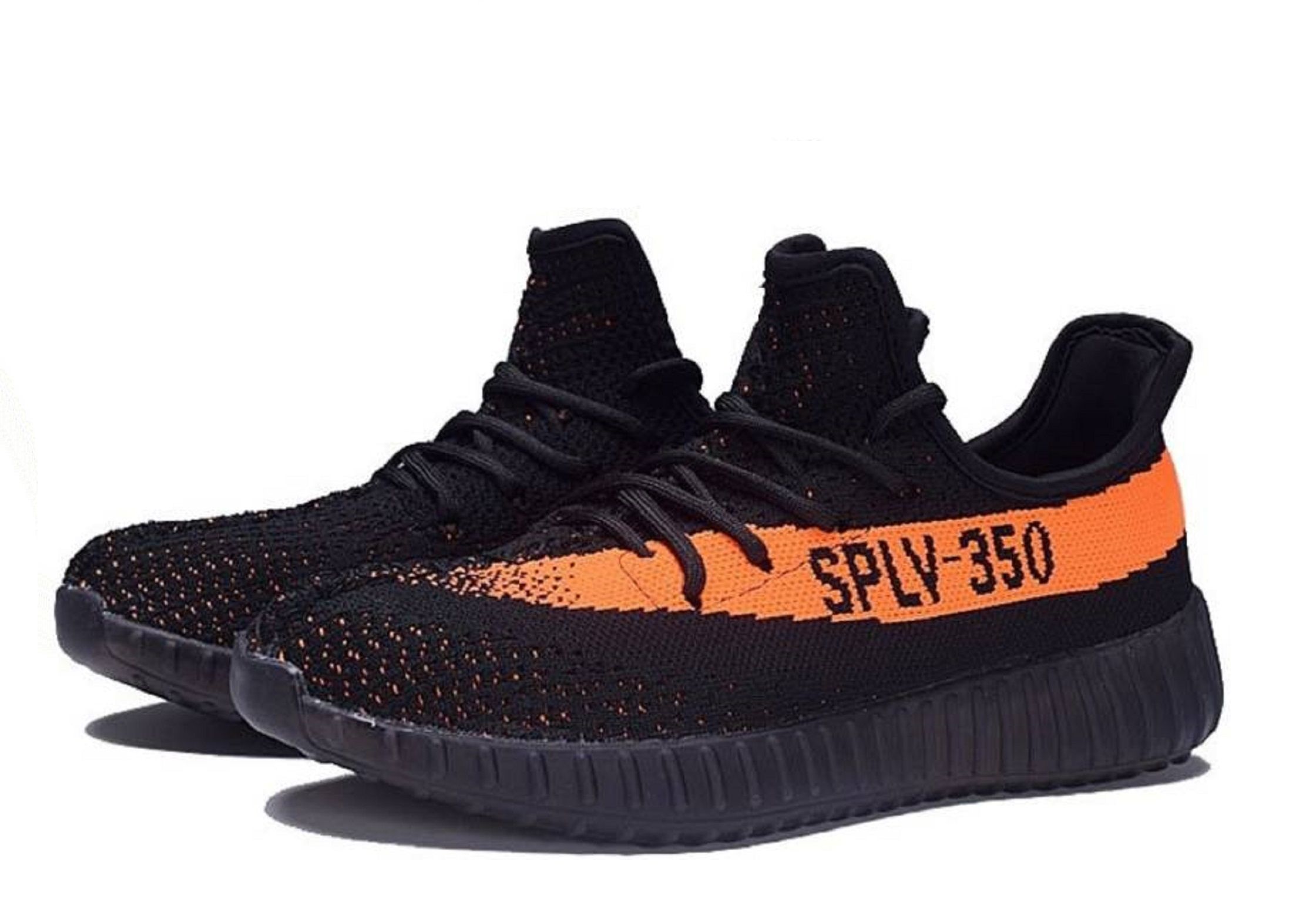 Adidas Yeezy Boost 350 SPLY V2 Black Orange Running Shoes Adidas Yeezy Boost 350 SPLY V2 Black Orange Running Shoes