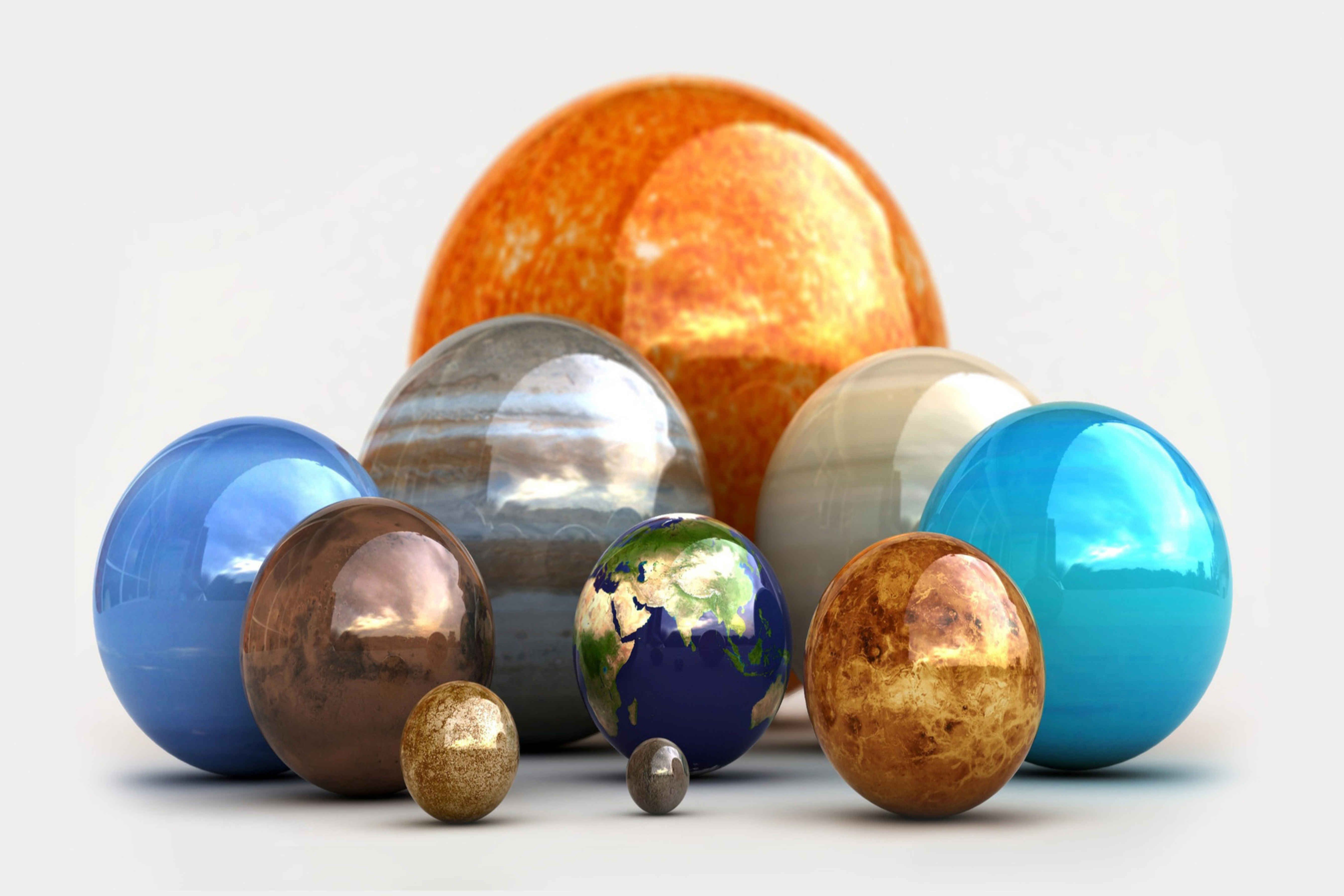 Avikalp The Solar System Spheres Paper Wall Poster Without Frame: Buy ...