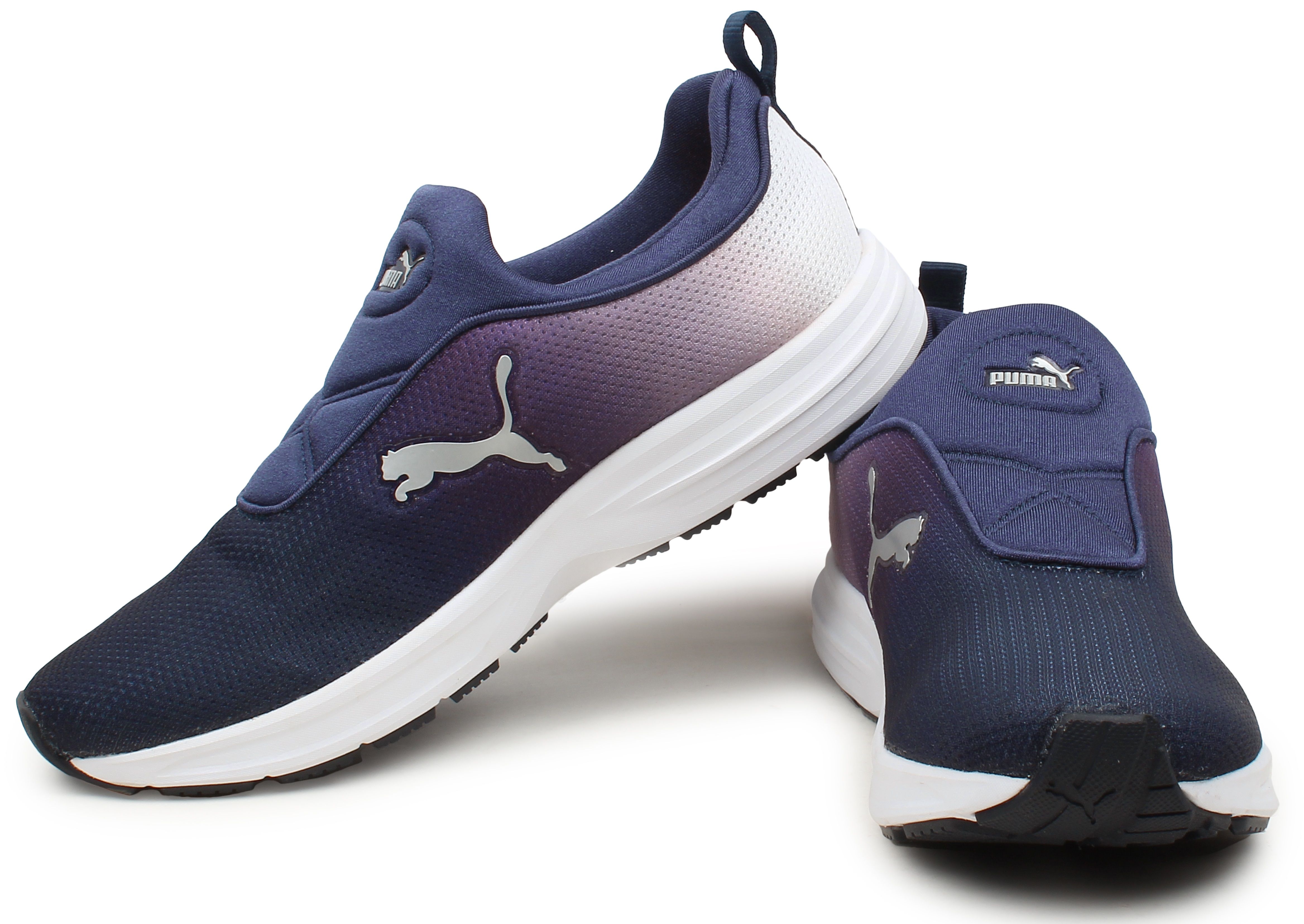 Puma Men EF Cushion Slipon Fade DP Purple Running Shoes