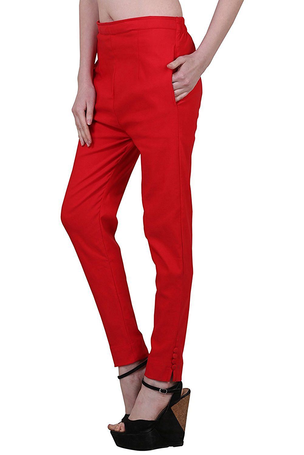 cotton lycra pants