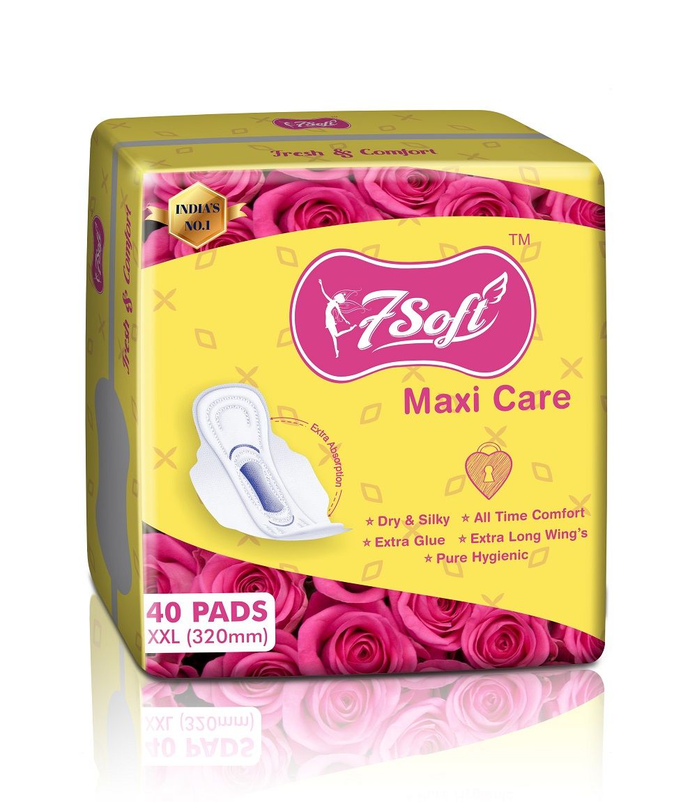 7 Soft XXL 40 Sanitary Pads Buy 7 Soft XXL 40 Sanitary Pads at Best