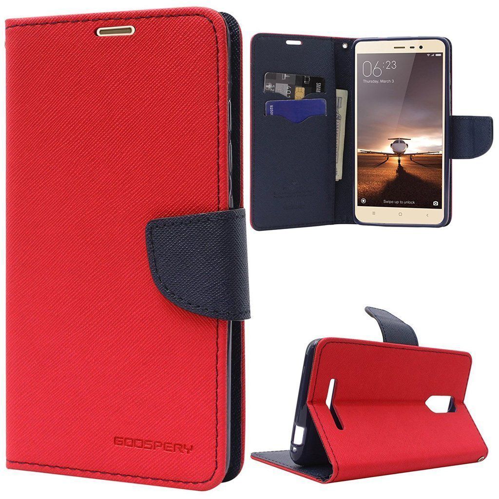 Motorola Moto E4 Plus Flip Cover by BBR - Red - Flip Covers Online at ...