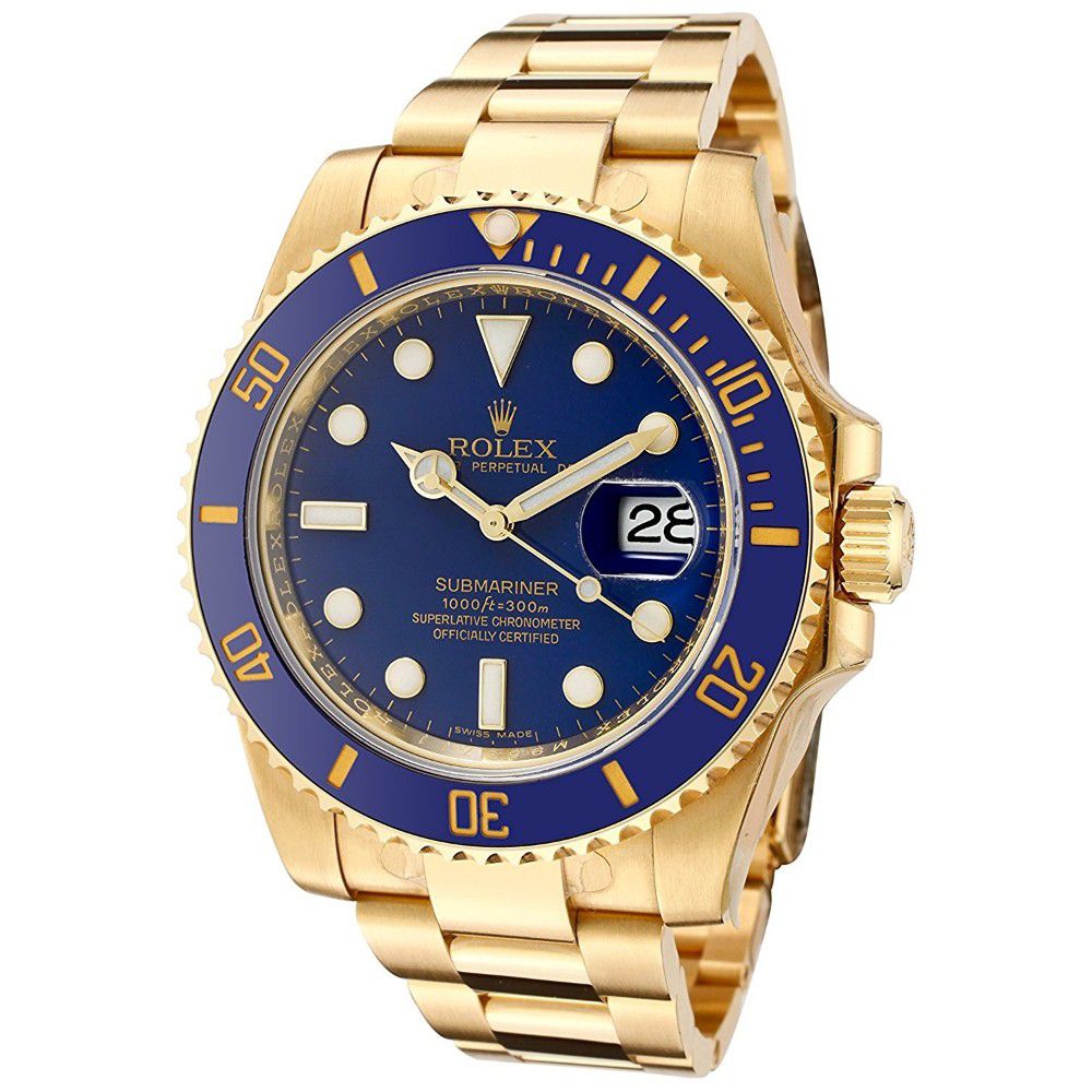 Imported Luxury Branded Watch for Men Gold Tone Steel Metal (40mm ...