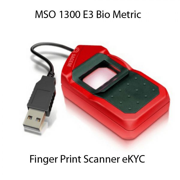     			Morpho MSO 1300 E3 Bio Metric Finger Print Scanner for Aadhaar eKYC (All-in-one Version)