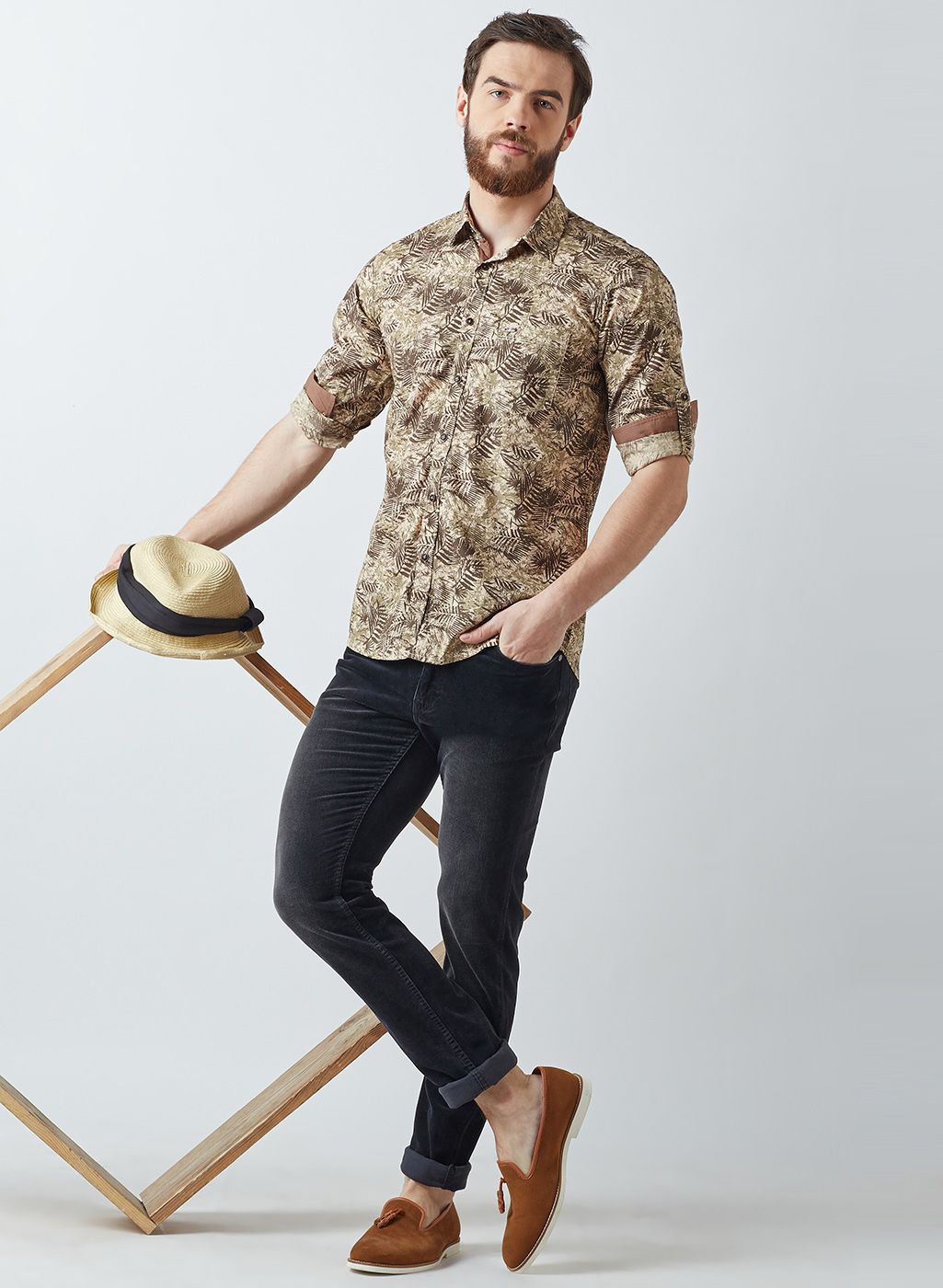 f8ke chemical club khaki knit shirt