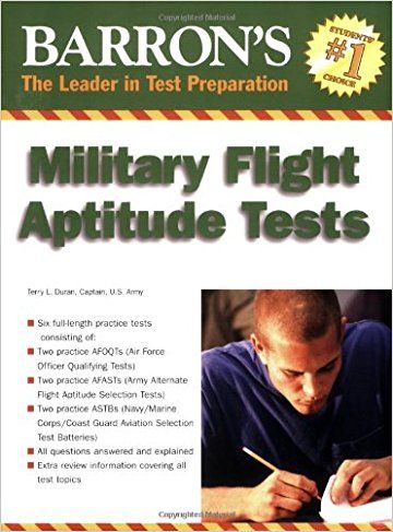 Barrons Military Flight Aptitude Tests: Buy Barrons Military Flight ...