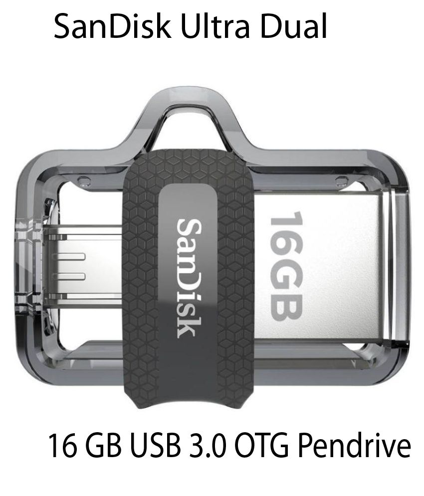 SanDisk Ultra Dual 16GB USB 3.0 OTG Pen Drive