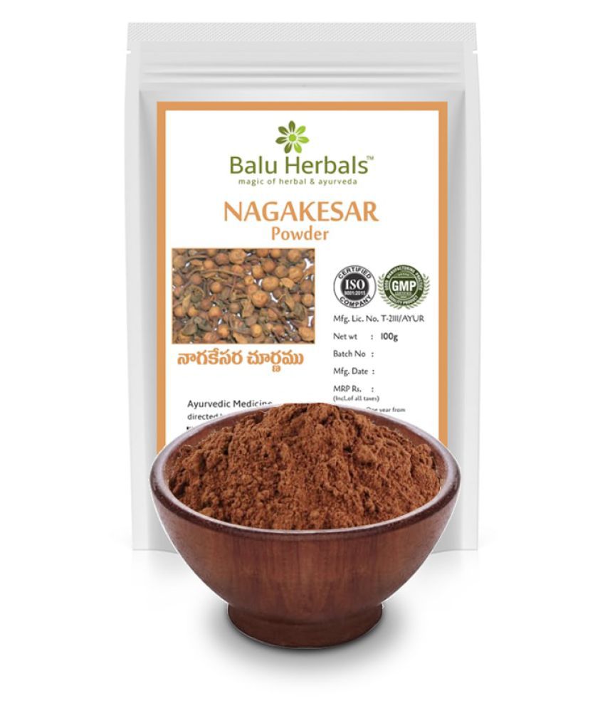     			Balu Herbals Nagakesara Powder 100G Powder 100 gm