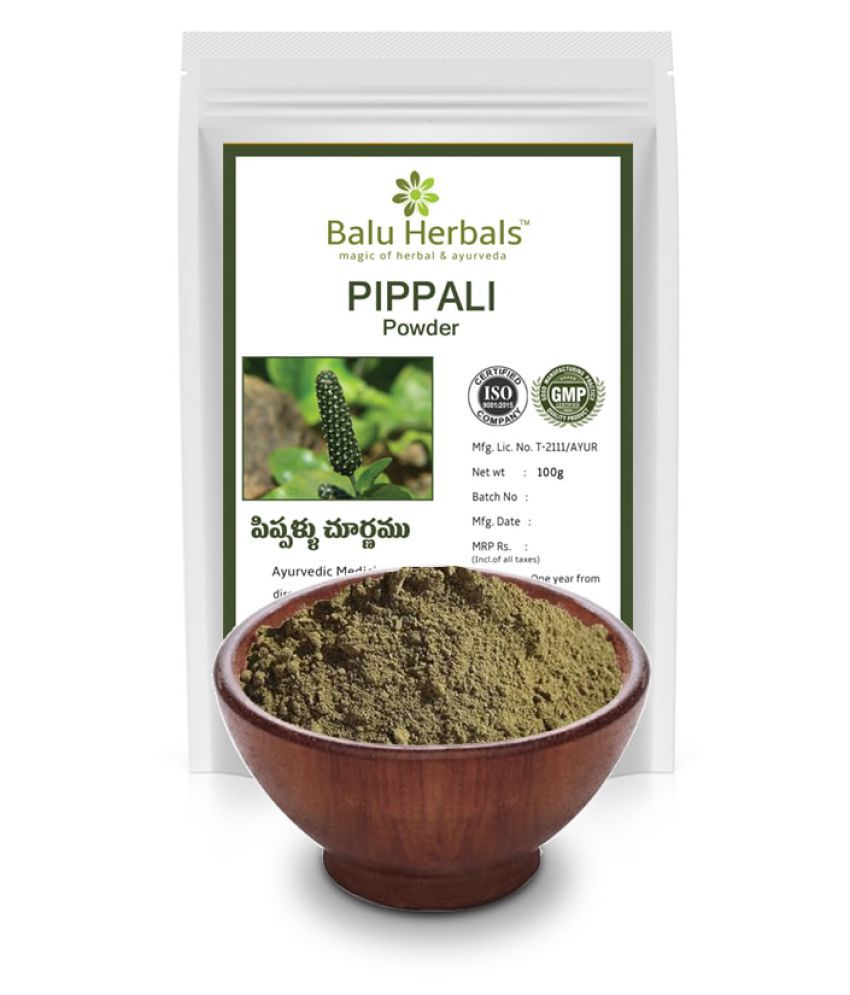     			Balu Herbals Pippali Powder 100G Powder 100 gm