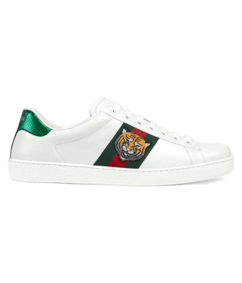 white gucci dress shoes