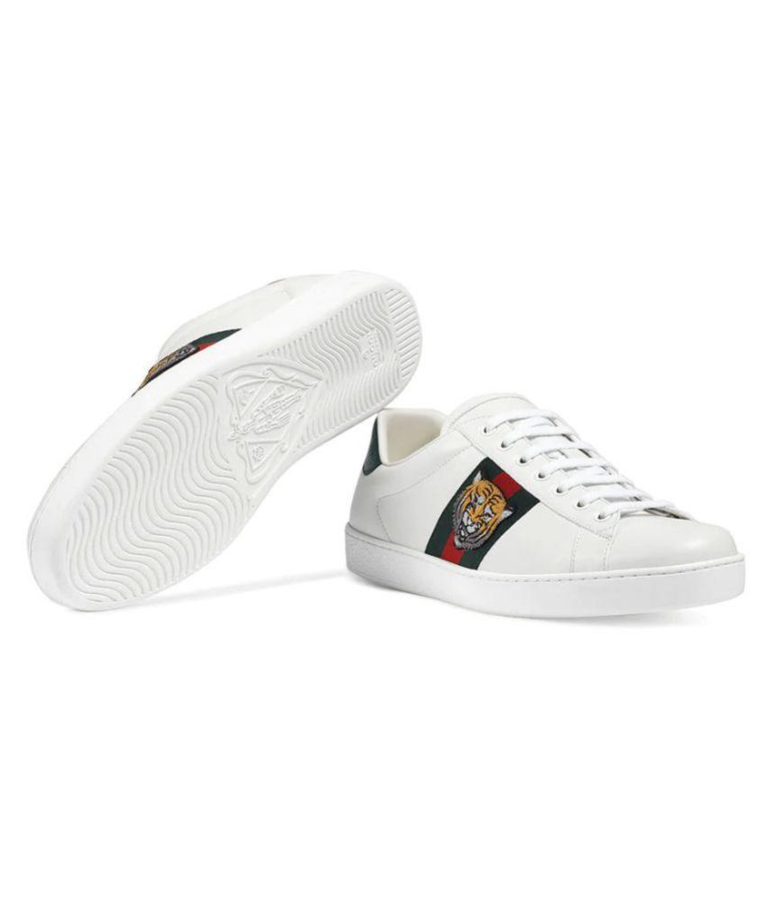 white gucci dress shoes