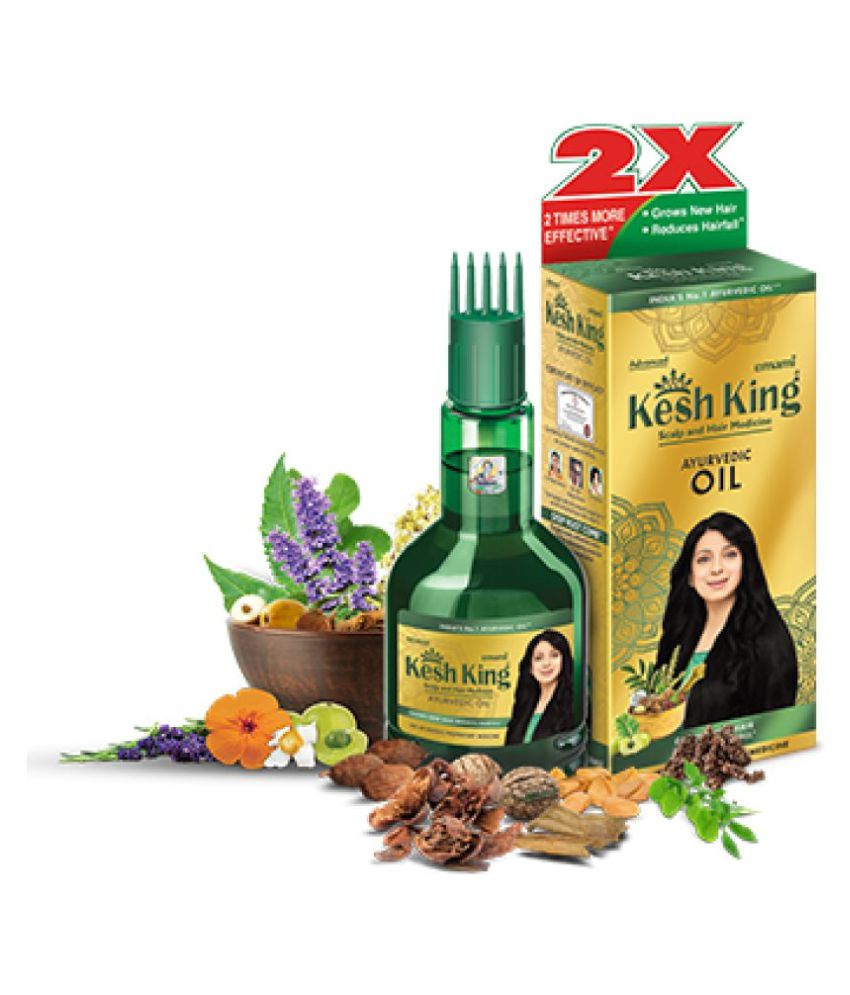 Keshking Ayurvedic Hair Oil 100 Ml Each Ml Pack Of 3 Buy Keshking Ayurvedic Hair Oil 100 Ml 1745