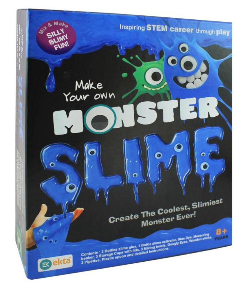 Как сделать слайм monster slime kit