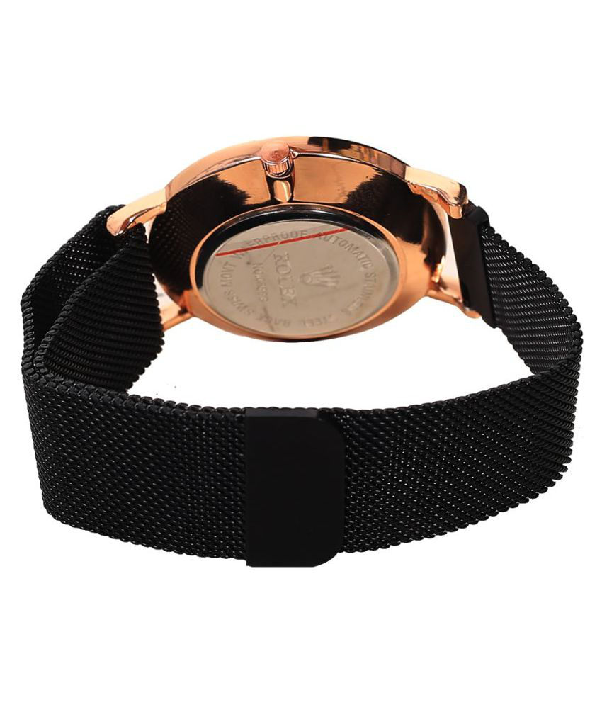 rolex magnetic strap watch