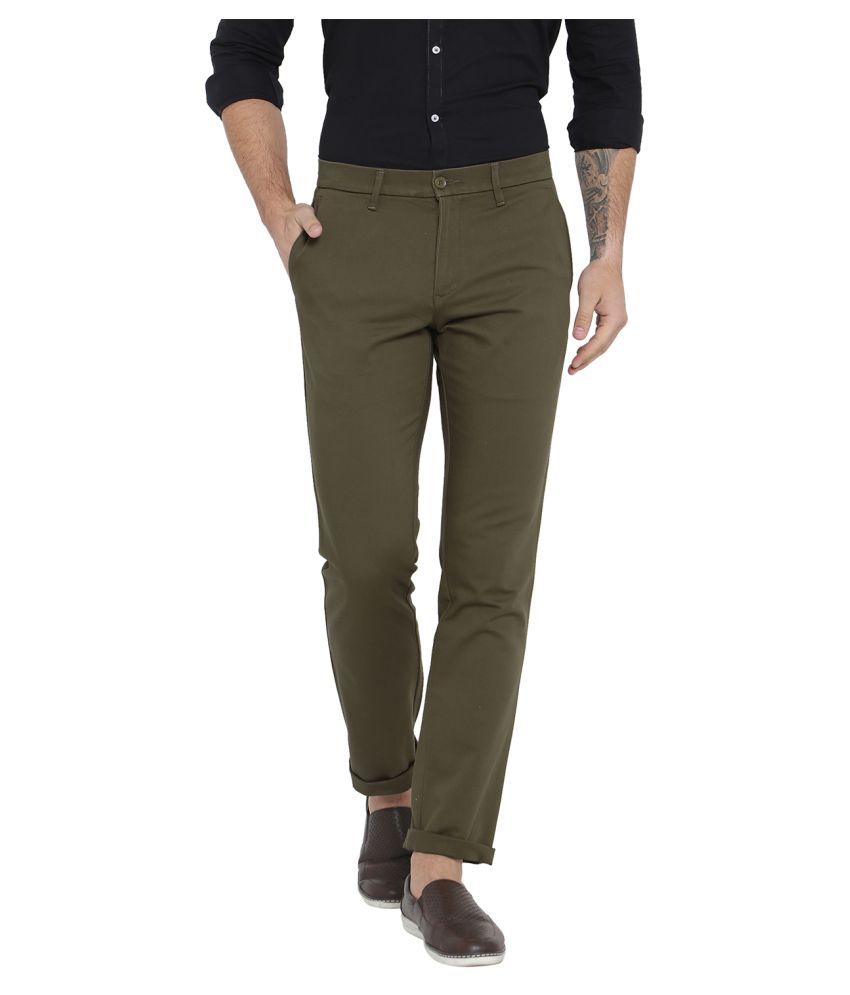 Monte Carlo Green Regular -Fit Flat 