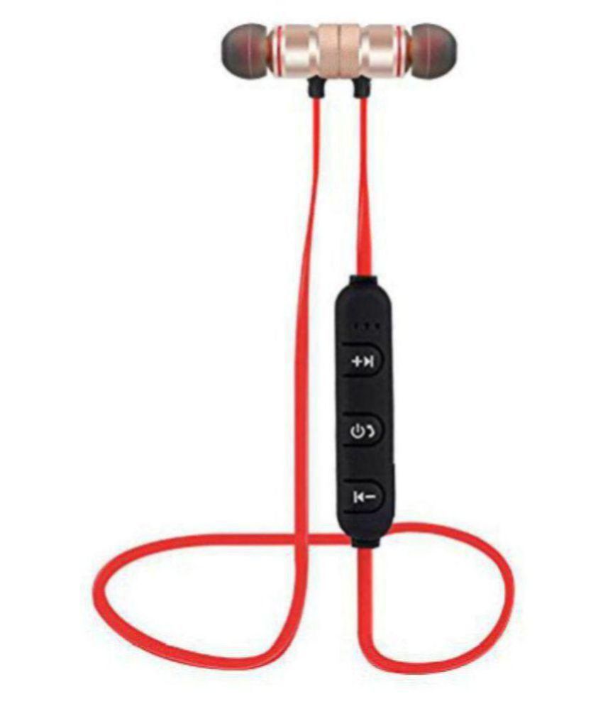 Syska LB300 Bluetooth Headset - Red 
