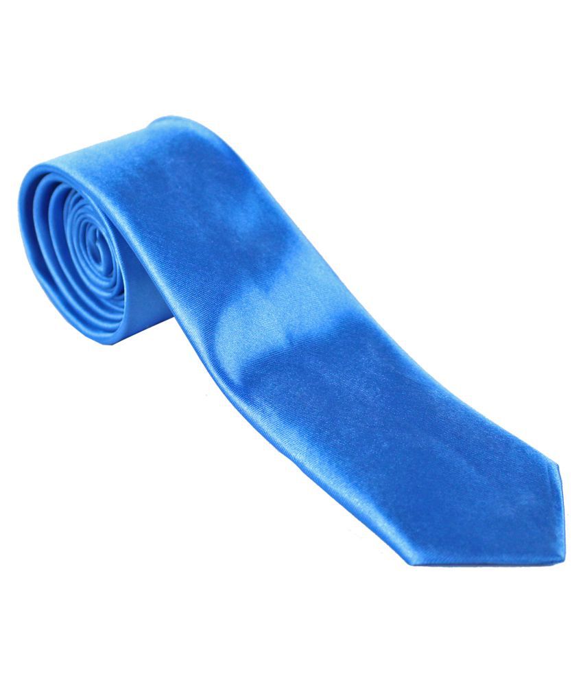 SPERO Blue Plain Satin Necktie: Buy Online at Low Price in India - Snapdeal