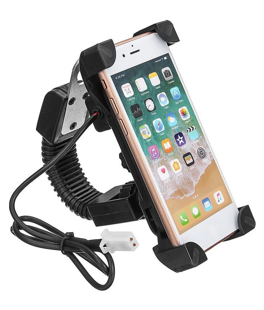bike mobile holder with usb charger