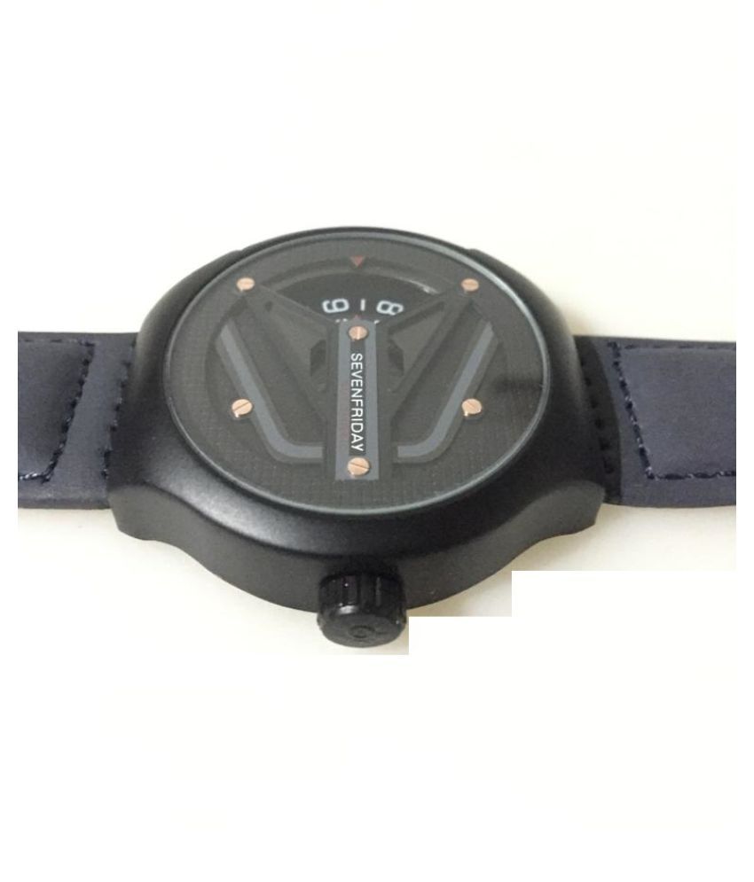 SEVEN FRIDAY SF-M2/01-9069M M-SERIES Leather Automatic Men's Watch ...