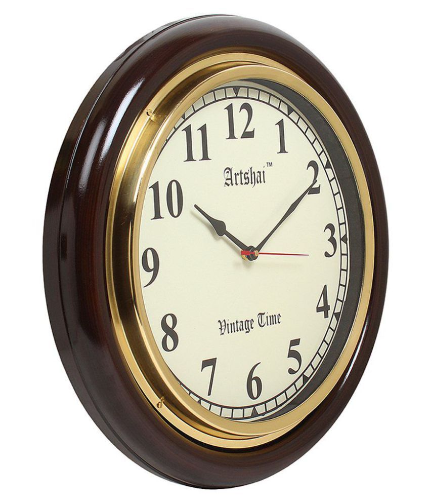 Artshai Circular Analog Wall Clock 2272 ( 5 x 40 cms ) Buy Artshai